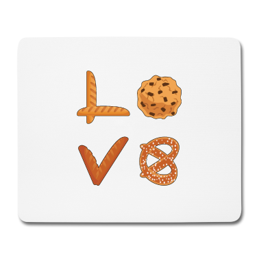 Backen Mousepad - Backen Beruf Bäcker Bäckerin Geschenkidee