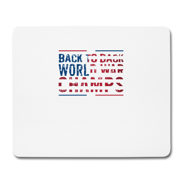 Backen Mousepad - Back 2 Back War Champs