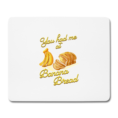 Backen Mousepad - Bananenbrot Bäcker Backen Konditorei Brot