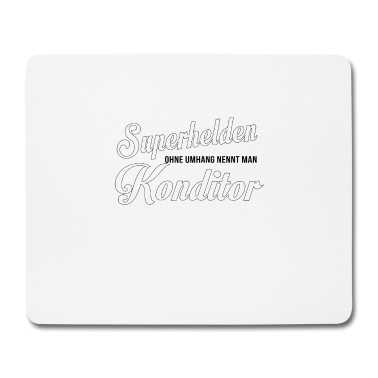 Backen Mousepad - Backen Bäckerei Konditorei Bäcker Mehl