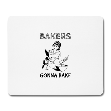 Backen Mousepad - Bäcker, die Ein geschenkt für Backhobbyisten backen und