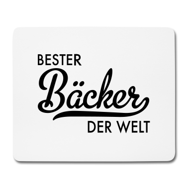 Backen Mousepad - bester bäcker
