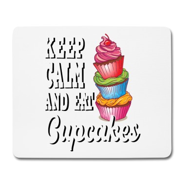 Backen Mousepad - Cupcake Backen Bäcker Mufin Konditor