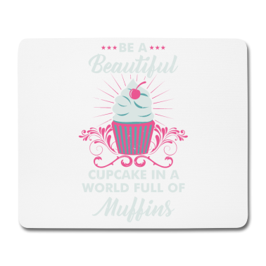 Backen Mousepad - Cupcake Muffin Bäcker Backen Motivation Geschenk