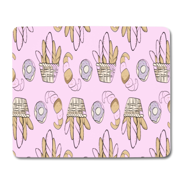 Backen Mousepad - Bäcker Geschenk Backen Backwaren Bäckerei