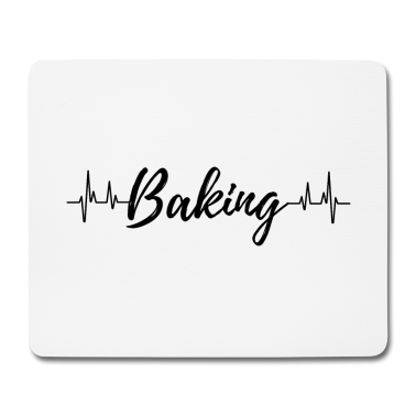 Backen Mousepad - Backen Herzschlag