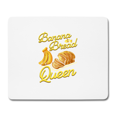 Backen Mousepad - Bananenbrot Queen Bäcker Backen Konditorei Brot