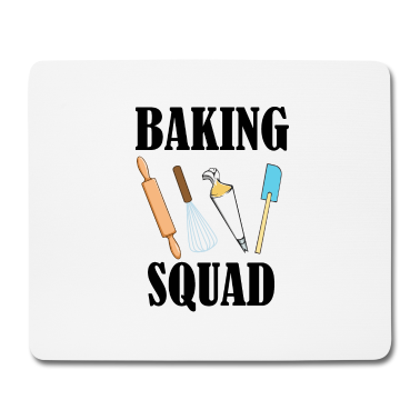 Backen Mousepad - Team Bäcker Witziger Küchenchef Backen