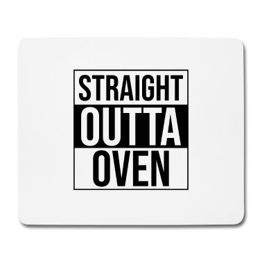 Backen Mousepad - Backen aus dem Ofen Bäcker Geschenk idee Bäckerin