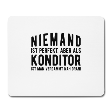 Backen Mousepad - Konditor Geschenk Backen Bäcker Geschenkidee