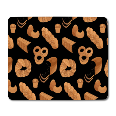 Backen Mousepad - Backen Backwaren Gebäck Bäcker Bäckerei
