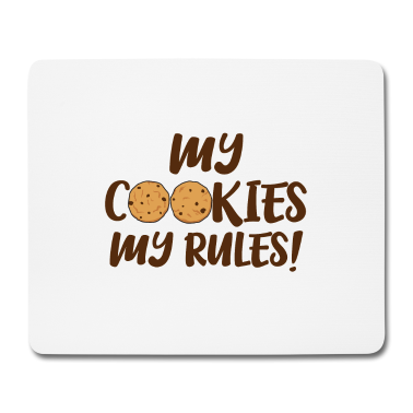 Backen Mousepad - Meine Kekse Bäcker backen Geschenk idee Hobby
