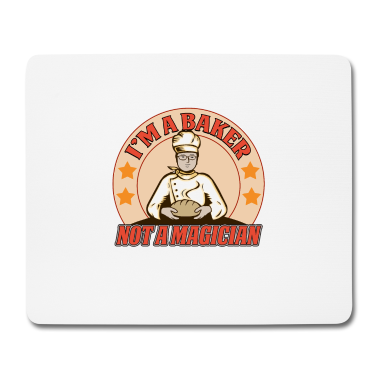 Backen Mousepad - Bäcker Bäckerei Backhaus Backen Backstube Geschenk