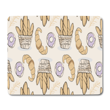 Backen Mousepad - Bäcker Geschenk Backwaren Backen Bäckerei