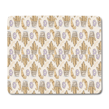 Backen Mousepad - Bäcker Bäckerei Backen Backwaren Gebäck