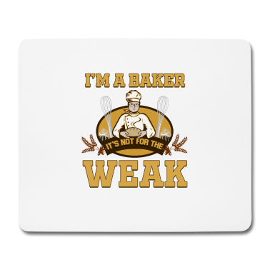 Backen Mousepad - Bäcker Bäckerei Backhaus Backen Backstube Geschenk