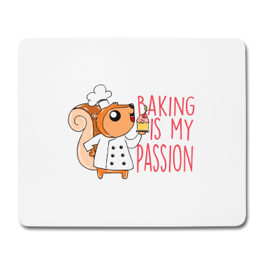 Backen Mousepad - Backen Eichhörnchen