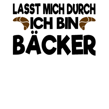 Motiv Bäcker Arbeit Bäckerei Geschenk Konditor backen