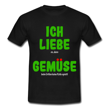 Grillen T-Shirt - Grillen Grill Grillmeister Gemüse