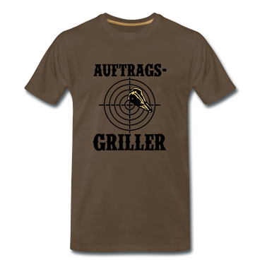 Grillen T-Shirt - Auftragsgriller 2C