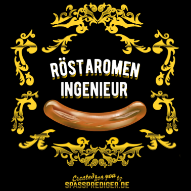Motiv Grill T Shirt Röstaromeningenieur