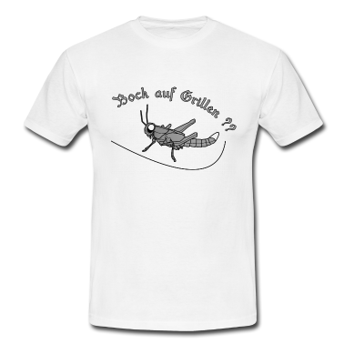 Grillen T-Shirt - bock auf Grillen