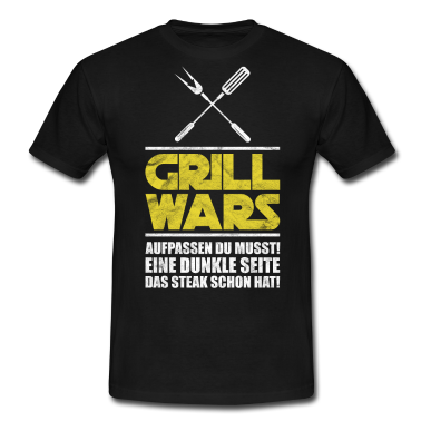 Grillen T-Shirt - Grill Grillen Mann Männer Sprüche Geschenk