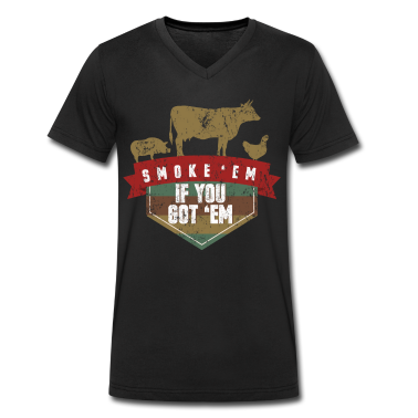 Grillen T-Shirt - Kuh Schwein Huhn Grillen