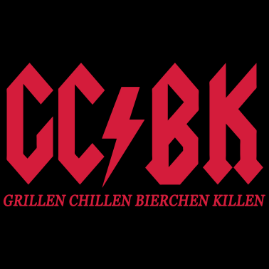 Motiv Grillen Chillen Bierchen Killen