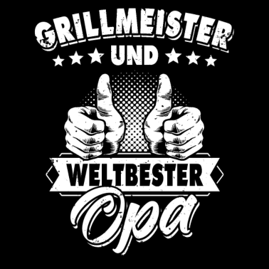 Motiv Grillmeister Opa grillen weltbester Geschenk