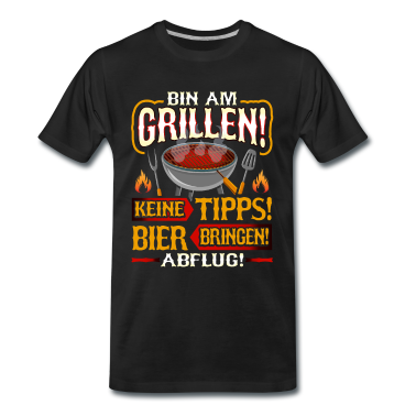 Grillen T-Shirt - Grill Grillen Grillieren Griller