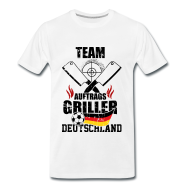 Grillen T-Shirt - Team Grillmeister und Deutschland