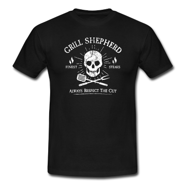 Grillen T-Shirt - Grillen Steak BBQ Grillmeister Grillgeschenke