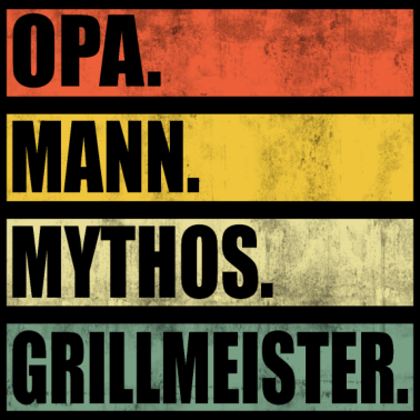 Motiv Opa Mann Mythos Grillmeister