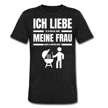 Grillen T-Shirt - Ich liebe meine Frau Grillen Geschenk