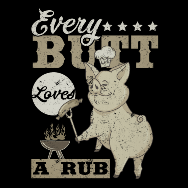 Motiv Lustiges Grill T-Shirt für Männer | BBQ Fleisch