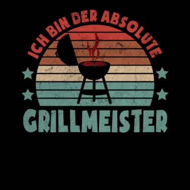 Motiv Ich Bin Der Absolute Grillmeister Grillen Grill