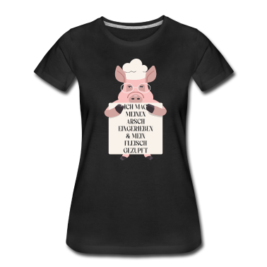 Grillen T-Shirt - Ich mag meinen Arsch BBQ Griller Grillen Fleich