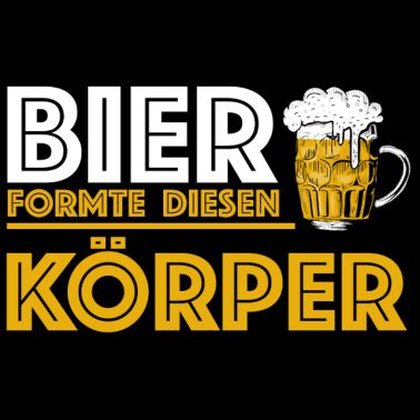 Motiv Bier formte diesen Körper, grillen Sommer Sonne