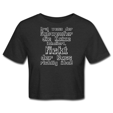 Grillen T-Shirt - Meme Musik Spruch Bass fickt Techno House übel