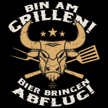 Motiv BBQ Bin am Grillen II - Geburtstags Geschenk -