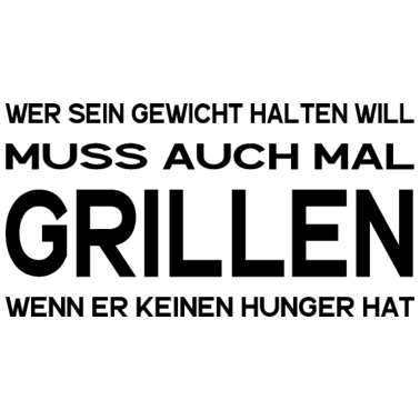 Motiv Grillen lustiger Grillspruch BBQ Männer Grill