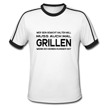 Grillen T-Shirt - Grillen lustiger Grillspruch BBQ Männer Grill