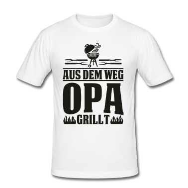 Grillen T-Shirt - Bin am Grill wo sonst grillen Grillmeister Spruch