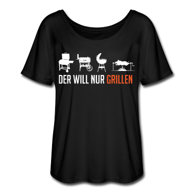 Grillen T-Shirt - Der will doch nur grillen, Grill, BBQ