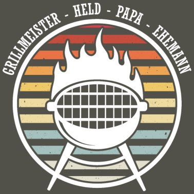 Motiv Vater Grillmeister Papa Grillen Vater Geburtstag B