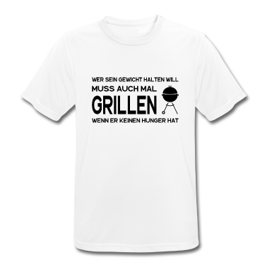 Grillen T-Shirt - Grillen lustiger Grillspruch BBQ Männer Grill