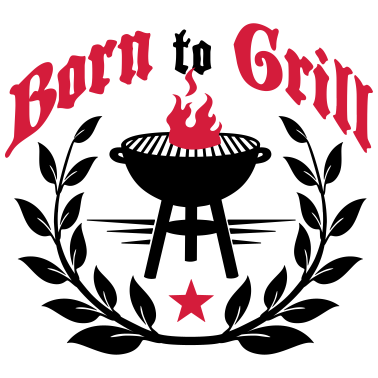 Motiv Born to Grill-Geboren zu grillen-Geborener Griller