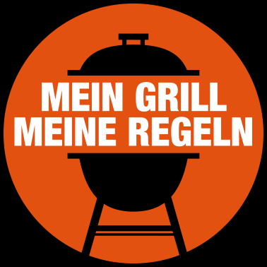 Motiv Mein Grill Meine Regeln - Grill BBQ Grillen