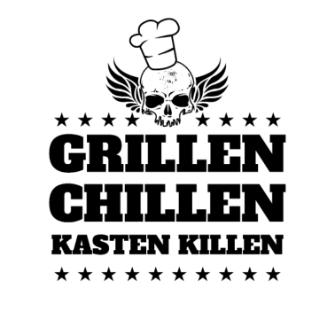 Motiv Grill chillen kasten Bier Grillmeister